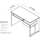 Minneapolis Computer Desk at Online8 Furniture Auckland NZ