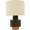Mirabelle Terracotta Lamp W/ Linen Shade at Online8 Furniture Auckland NZ