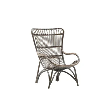 Monet Rattan High Back Lounge Chair (Taupe) – Sika Design at Online8 Furniture Auckland NZ