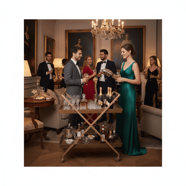 Monterey Bar Cart - Brass at Online8 Furniture Auckland NZ
