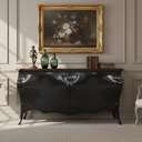 Montigny 2 Door French Sideboard - Black at Online8 Furniture Auckland NZ