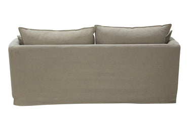 Montigo 3 seater Slip Cover sofa - Taupe at Online8 Furniture Auckland NZ