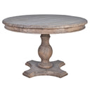 Montpellier Round Dining Table - Reclaimed Elm - 1200mm at Online8 Furniture Auckland NZ