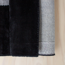 Monu Black Grey Rug at Online8 Furniture Auckland NZ