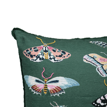 Moth Printed Cushion 45x45cm at Online8 Furniture Auckland NZ