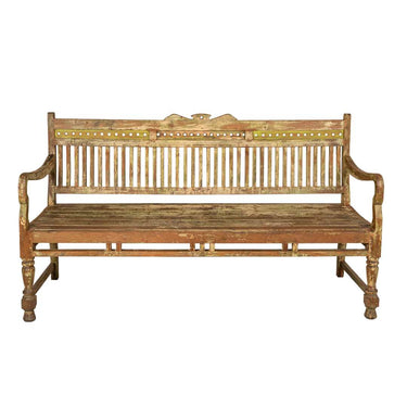 Mugna Vintage Bench Seat at Online8 Furniture Auckland NZ