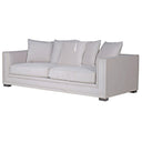 Muse 3 Seater Sofa - Light Grey Velvet at Online8 Furniture Auckland NZ