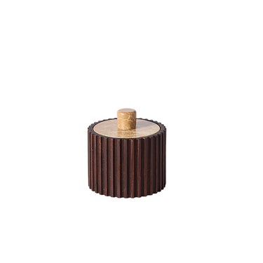 MUUBS Yami Jar w/Lid - Brown at Online8 Furniture Auckland NZ