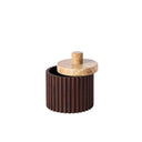 MUUBS Yami Jar w/Lid - Brown at Online8 Furniture Auckland NZ