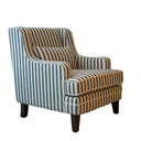 Nantucket High Back Armchair – Coastal Stripe at Online8 Furniture Auckland NZ