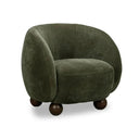 Napa Accent Chair - Olive at Online8 Furniture Auckland NZ