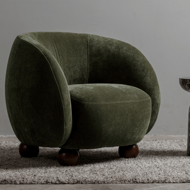 Napa Accent Chair - Olive at Online8 Furniture Auckland NZ