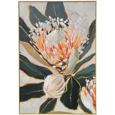 Natives Framed Canvas - Natural at Online8 Furniture Auckland NZ