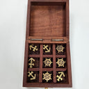 Nautical Os & Xs Set in Wooden Box at Online8 Furniture Auckland NZ