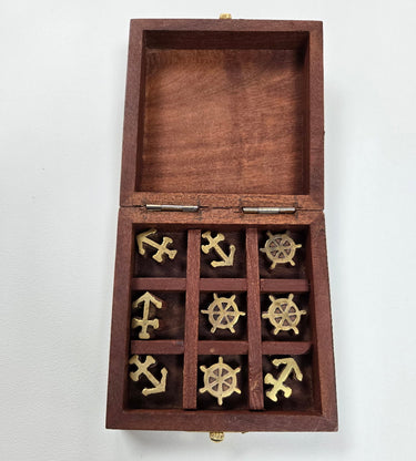 Nautical Os & Xs Set in Wooden Box at Online8 Furniture Auckland NZ