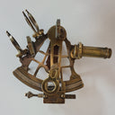 Nautical Solid Brass Sextant With Wooden Box at Online8 Furniture Auckland NZ