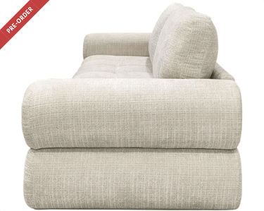 Neave 3 Seat Sofa - Textured Beige at Online8 Furniture Auckland NZ