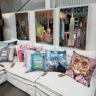 New York Mirrored Wall Art at Online8 Furniture Auckland NZ