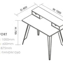 Newport Computer Desk at Online8 Furniture Auckland NZ
