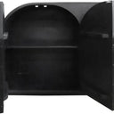 Nico 6-Door Sideboard | Matte Black at Online8 Furniture Auckland NZ