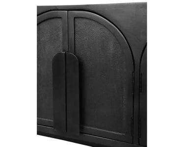 Nico Wooden Bookshelf - Matte Black at Online8 Furniture Auckland NZ