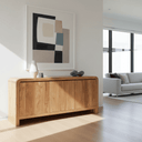 Noah 3 Door Sideboard - Natural at Online8 Furniture Auckland NZ