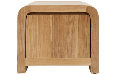 Noah Bedside Table - Natural at Online8 Furniture Auckland NZ