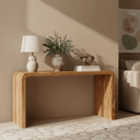 Noah Console Table - Natural at Online8 Furniture Auckland NZ