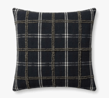 Noah Cushion Cover - Charcoal at Online8 Furniture Auckland NZ