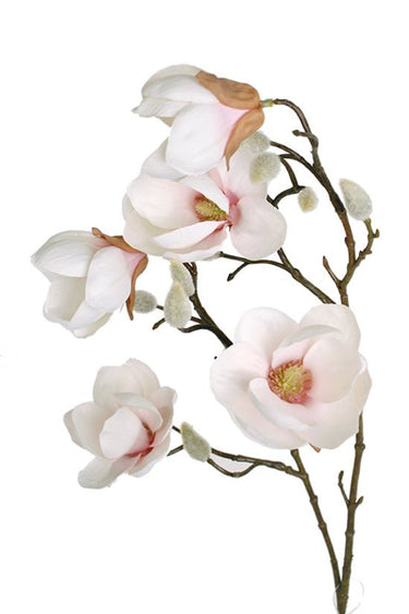 Noble Magnolia Spray White/Pink 78cm at Online8 Furniture Auckland NZ