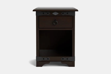 Nordic 1 Drawer Bedside Table - NZ Made at Online8 Furniture Auckland NZ