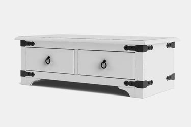 Nordic 2 Drawer Coffee Table - NZ Made at Online8 Furniture Auckland NZ
