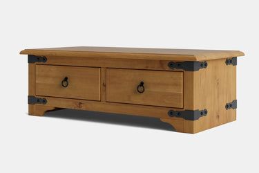 Nordic 2 Drawer Coffee Table - NZ Made at Online8 Furniture Auckland NZ
