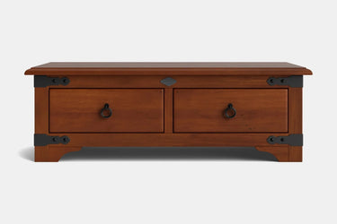 Nordic 2 Drawer Coffee Table - NZ Made at Online8 Furniture Auckland NZ