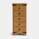 Nordic 5 Drawer Slimboy - NZ Made at Online8 Furniture Auckland NZ