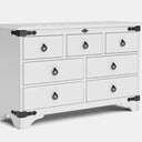 Nordic 7 Drawer Lowboy - NZ Made at Online8 Furniture Auckland NZ