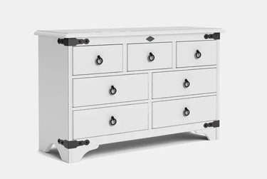 Nordic 7 Drawer Lowboy - NZ Made at Online8 Furniture Auckland NZ