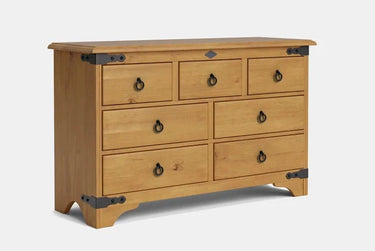 Nordic 7 Drawer Lowboy - NZ Made at Online8 Furniture Auckland NZ