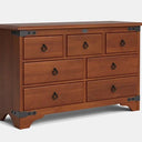 Nordic 7 Drawer Lowboy - NZ Made at Online8 Furniture Auckland NZ