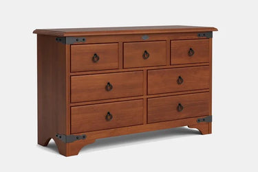 Nordic 7 Drawer Lowboy - NZ Made at Online8 Furniture Auckland NZ