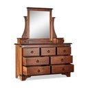 Nordic 9 Drawer Dresser & Mirror - NZ Made at Online8 Furniture Auckland NZ