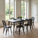 Nordic Herringbone Dining Table - 1800 at Online8 Furniture Auckland NZ