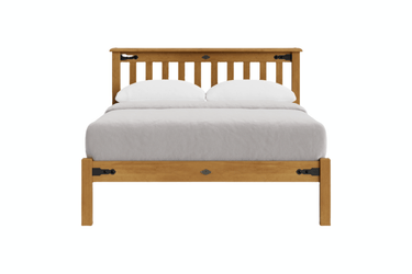 Nordic Low Foot Slatted Bed Frame - NZ Made at Online8 Furniture Auckland NZ