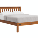 Nordic Low Foot Slatted Bed Frame - NZ Made at Online8 Furniture Auckland NZ