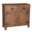 Nordic Reclaimed 2 Door 2 Drawer Cabinet at Online8 Furniture Auckland NZ