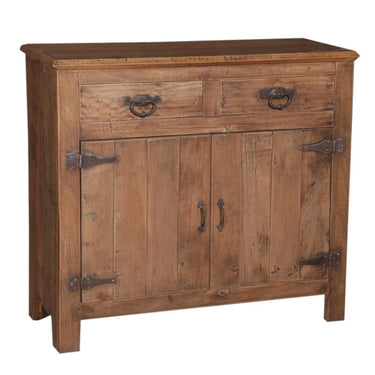 Nordic Reclaimed 2 Door 2 Drawer Cabinet at Online8 Furniture Auckland NZ