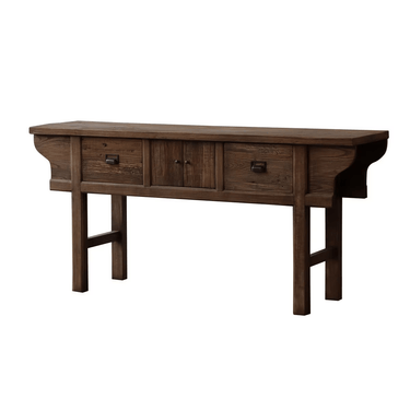 Northern China Console Table - Dark Walnut at Online8 Furniture Auckland NZ