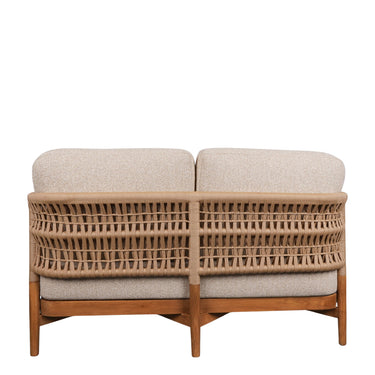 Nova Teak 2 Seater Sofa - Indoor | Outdoor at Online8 Furniture Auckland NZ