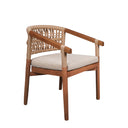 Nova Teak Dining Chair - Indoor | Outdoor at Online8 Furniture Auckland NZ
