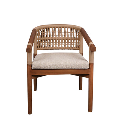 Nova Teak Dining Chair - Indoor | Outdoor at Online8 Furniture Auckland NZ